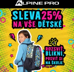 Alpine pro katalog v Černošice | Sleva -25% na vše dětské | 2024-08-26 - 2024-09-26