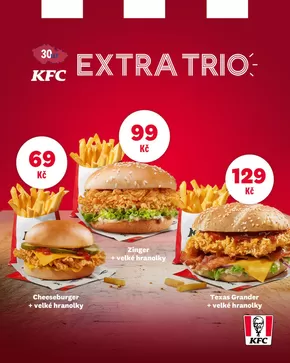 KFC katalog v Kolín | Extra Trio | 2024-08-26 - 2024-09-22