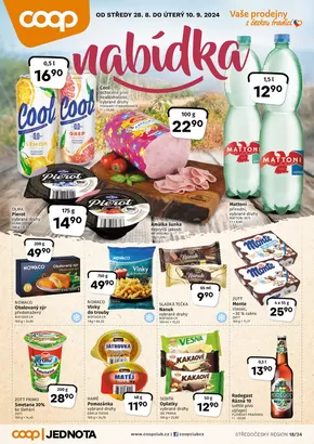 Coop katalog v Mladá Boleslav | Skvělé slevy na vybrané produkty | 2024-08-28 - 2024-09-10