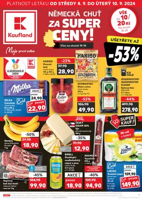 Kaufland katalog v Prostějov | Kaufland leták | 2024-09-04 - 2024-09-10