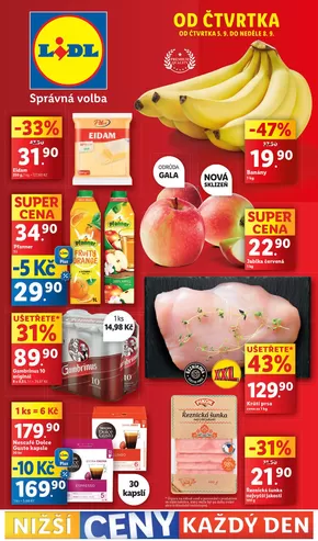 Lidl katalog v Otrokovice | Akční leták OD ČTVRTKA | 2024-08-29 - 2024-09-08