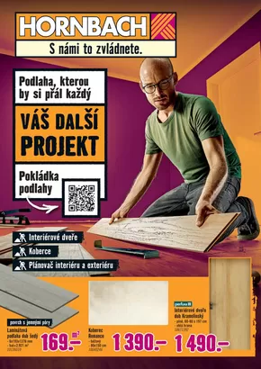 Hornbach katalog v Černošice | Hornbach Váš další projekt - Pokládka podlahy | 2024-09-05 - 2024-09-19