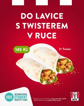 KFC katalog v Kolín | Do lavice s twisterem v ruce | 2024-09-09 - 2024-09-22