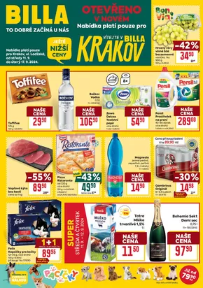 Billa katalog v Chomutov | Billa Speciál: Krakov | 2024-09-11 - 2024-09-17