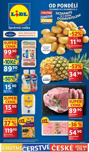 Lidl katalog v Rychnov nad Kněžnou | Skvělá nabídka pro lovce výhodných nákupů | 2024-09-12 - 2024-09-22