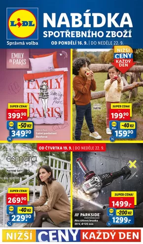 Lidl katalog v Otrokovice | Exkluzivní nabídky a výhodné nabídky | 2024-09-12 - 2024-09-22