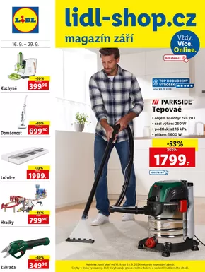 Lidl katalog v Chomutov | lidl-shop.cz magazín září | 2024-09-12 - 2024-09-29