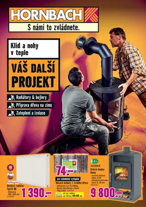 Hornbach katalog | Hornbach Váš další projekt - Klid a nohy v teple | 2024-09-19 - 2024-10-03