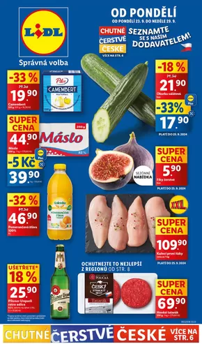 Lidl katalog v Kladno | Skvělé slevy na vybrané produkty | 2024-09-19 - 2024-09-29