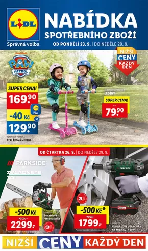 Lidl katalog v Rychnov nad Kněžnou | Top nabídky pro šetrné zákazníky | 2024-09-19 - 2024-09-29