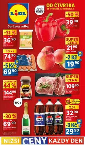 Lidl katalog v Rychnov nad Kněžnou | Exkluzivní výhodné nabídky | 2024-09-19 - 2024-09-29