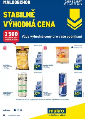 Makro katalog v Ostrava | Naše nejlepší nabídky pro vás | 2024-09-25 - 2024-11-19