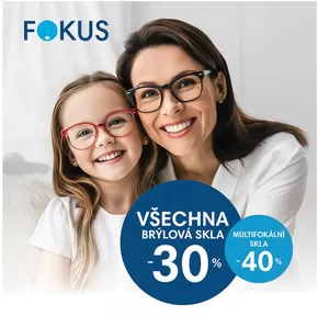 Fokus optik katalog v Kladno | Všechna brýlová skla -30%, Multifokální skla -40% | 2024-10-02 - 2024-10-29