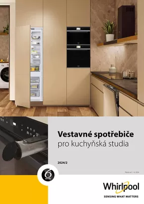 Whirlpool katalog v Chrudim | Vestavné spotřebiče pro kuchyňská studia | 2024-10-04 - 2024-12-31