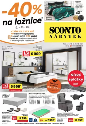 Sconto katalog v Židlochovice | AKTUÁLNÍ LETÁK SCONTO | 2024-10-09 - 2024-10-29