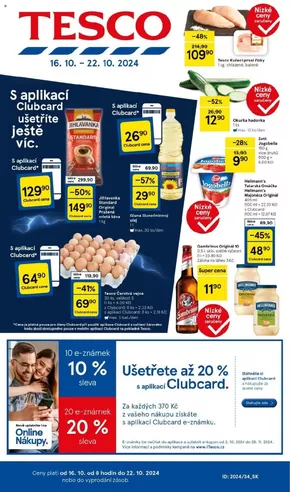 Tesco katalog v Přelouč | Tesco leták | 2024-10-16 - 2024-10-22