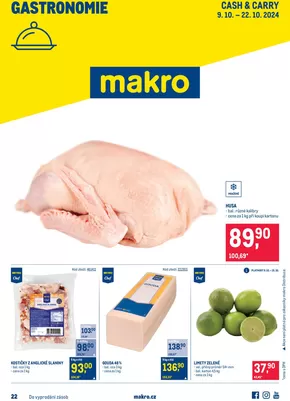 Makro katalog v Ostrava | Gastronomie | 2024-10-09 - 2024-10-22