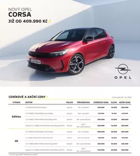 Opel katalog v Pardubice | NOVÝ OPEL CORSA | 2024-10-16 - 2024-12-31