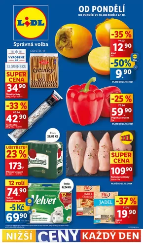 Lidl katalog v Žďár nad Sázavou | Akční leták OD PONDĚLÍ | 2024-10-17 - 2024-10-27