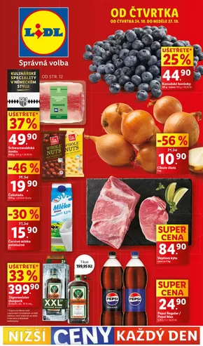 Lidl katalog v Havířov | Akční leták OD ČTVRTKA | 2024-10-17 - 2024-10-27