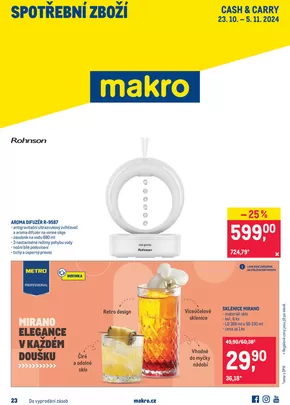 Makro katalog v Ostrava | Spotřební zboží | 2024-10-23 - 2024-11-05