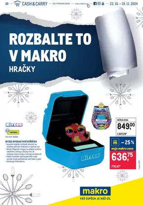 Makro katalog v Ostrava | Hračky | 2024-10-23 - 2024-11-19