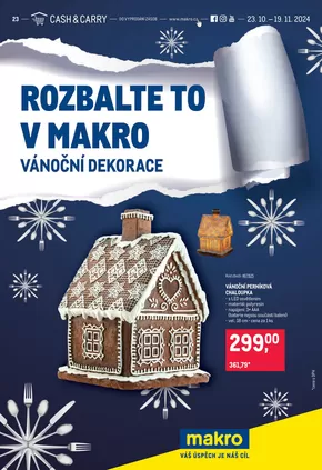 Makro katalog v Ostrava | Dekorace | 2024-10-23 - 2024-11-19