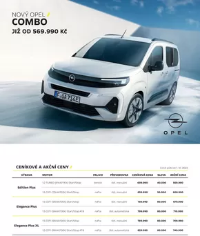 Opel katalog v Pardubice | NOVÝ OPEL COMBO | 2024-10-18 - 2024-12-31