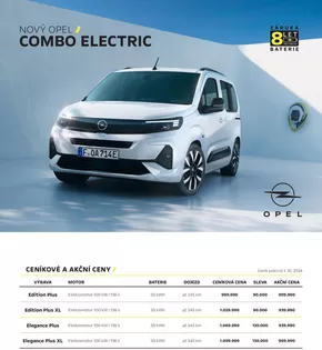 Opel katalog v Pardubice | NOVÝ OPEL COMBO ELECTRIC | 2024-10-18 - 2024-12-31