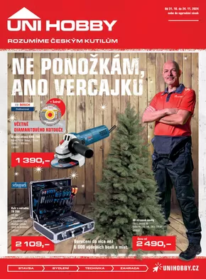 Uni Hobby katalog v České Budějovice | Ne Ponožkám, Ano Vercajku. | 2024-10-31 - 2024-11-24