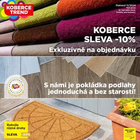 Koberce Trend katalog v Rakovník | Akční nabídka na listopad | 2024-11-05 - 2024-11-30