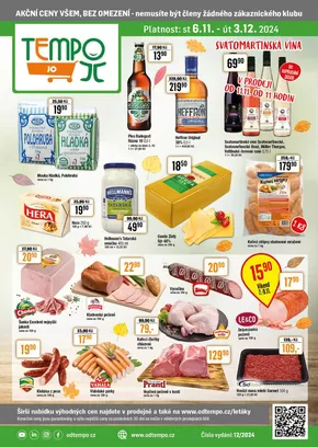 TEMPO katalog | Leták JO 6.11. - 3.12.2024 | 2024-11-06 - 2024-12-03