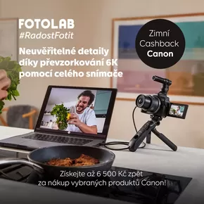 Fotolab katalog | Zimní Cashback Canon | 2024-11-07 - 2025-01-31