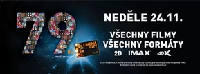 Cinema City katalog | Levná Neděle 2024 | 2024-11-18 - 2024-11-24