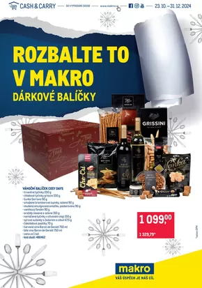 Makro katalog | Dárkové balíčky | 2024-10-23 - 2024-12-31