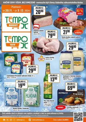 TEMPO katalog | Leták TUTY 20.11. - 3.12.2024 | 2024-11-20 - 2024-12-03