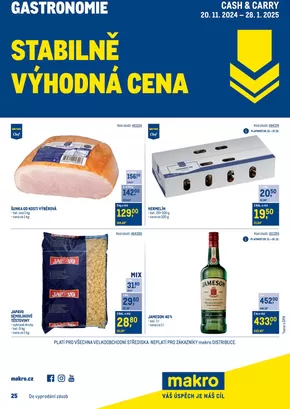 Makro katalog v Olomouc | Stabilně výhodná cena – gastronomie | 2024-11-20 - 2025-01-28