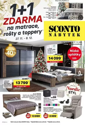 Sconto katalog v Ústí nad Labem | AKTUÁLNÍ LETÁK SCONTO | 2024-11-27 - 2024-12-27