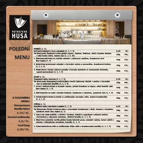 Potrefená Husa katalog | Polední menu | 2024-12-03 - 2024-12-06