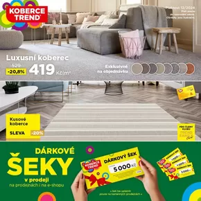 Koberce Trend katalog v Opava | Prosincová akční nabídka | 2024-12-04 - 2024-12-31