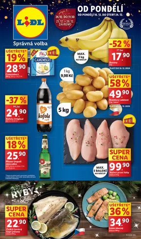 Lidl katalog v Přerov | Ušetřete nyní s našimi nabídkami | 2024-12-12 - 2024-12-24