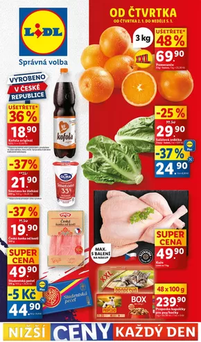 Lidl katalog | Akční leták OD ČTVRTKA | 2024-12-26T00:00:00+01:00 - 2025-01-05T23:59:00+01:00