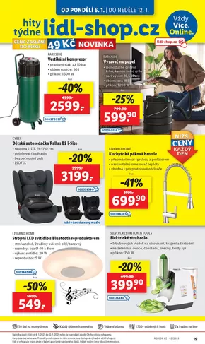 Lidl katalog v Praha | Hity týdne se slevou až 50 % | 2025-01-03T00:00:00+01:00 - 2025-01-12T23:59:00+01:00