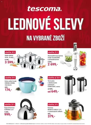 Tescoma katalog v Ostrava | Lednové Slevy na vybrané zboží | 2025-01-03T00:00:00+01:00 - 2025-01-31T23:59:00+01:00