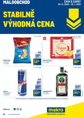 Makro katalog v Zlín | Stabilně výhodná cena - maloobchod | 2025-01-07T00:00:00+01:00 - 2025-01-28T23:59:00+01:00