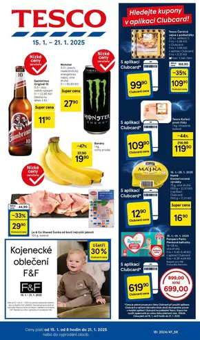 Tesco katalog v Černošice | Tesco leták | 2025-01-14T00:00:00+01:00 - 2025-01-22T23:59:00+01:00