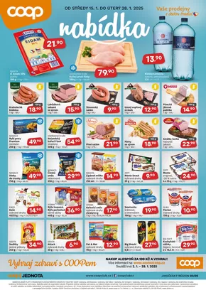 Coop katalog v Uherské Hradiště | Top nabídky pro všechny lovce výhodných nákupů | 2025-01-15T00:00:00.000Z - 2025-01-28T00:00:00.000Z