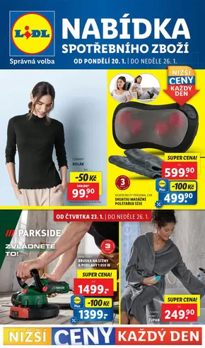 Lidl katalog | Top nabídky pro všechny lovce výhodných nákupů | 2025-01-16T00:00:00+01:00 - 2025-01-27T23:59:00+01:00