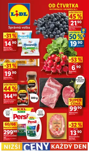 Lidl katalog | Aktuální výhodné nabídky a slevy | 2025-01-16T00:00:00+01:00 - 2025-01-27T23:59:00+01:00