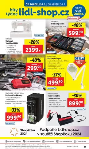 Lidl katalog | Hity týdne se slevou až 40 % | 2025-01-16T00:00:00+01:00 - 2025-01-27T23:59:00+01:00